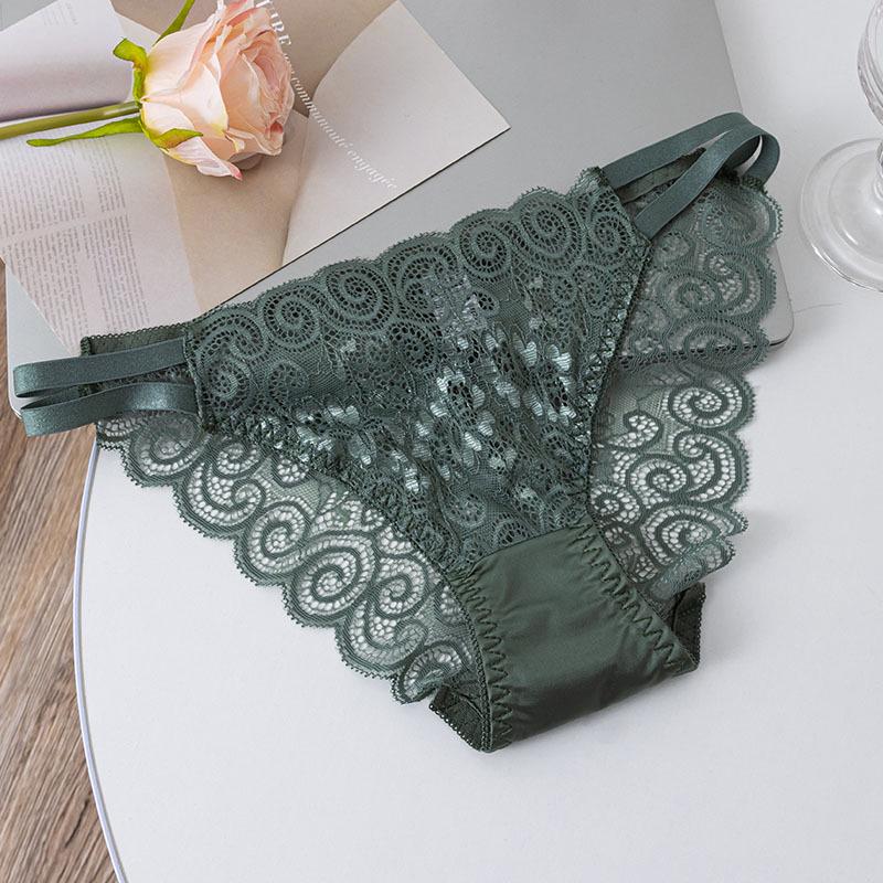 Consort Vine Damen Spitzen Höschen mit Lochmuster Atmungsaktive Baumwolle