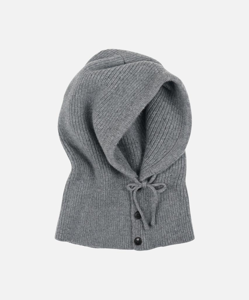 FRIZMWORKS Merino Wool Knit Balaclava _ Gray