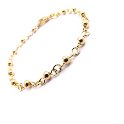 [D7329] - Gold Plated Bracelet 'Mélodie'