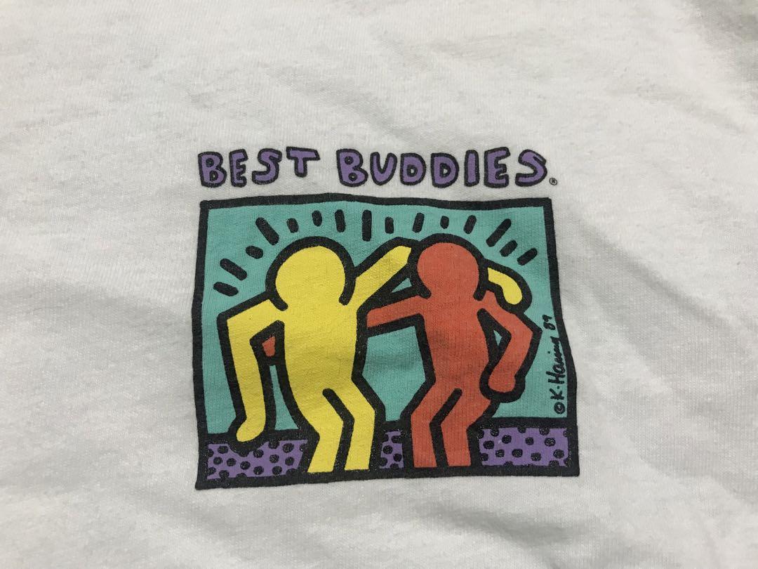 

[USED] 1989 Keith Haring Made in USA Art T-Shirt Vintage