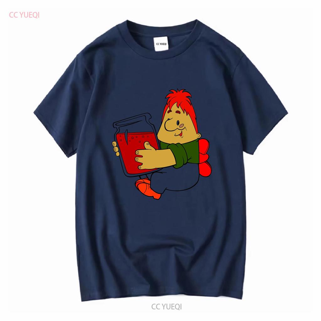 Karlsson T Shirt On the Roof Loves Jam Birthday Sovie Union Cartoon Inspired By Astrid Lindgren Book Vintage Washed Versatile