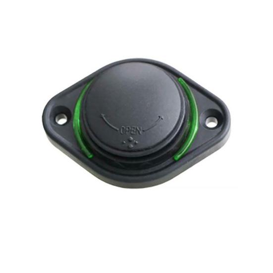 

3.1A 12-24V Сдвижная крышка Автомобильный автобус Лодка Двойной USB-порт Зарядное устройство Розетка зелёный