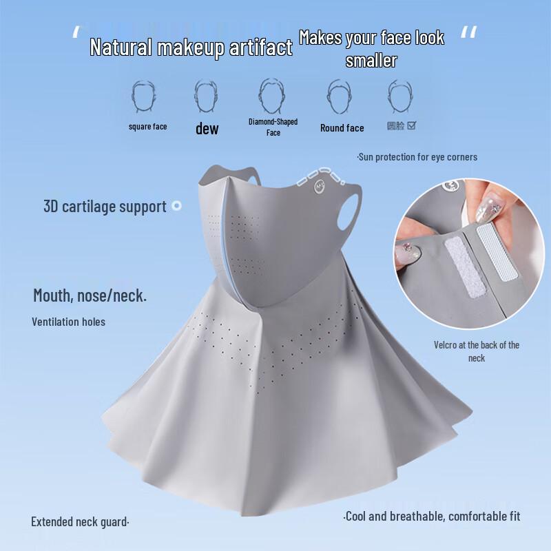 Women's UV Protection Face and Neck Mask
