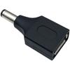 USBMale to Female AdapterDCMale Head3.5*1.35mm 4.0*1.5.5*2.1 2.5Power Supply Plug Charging