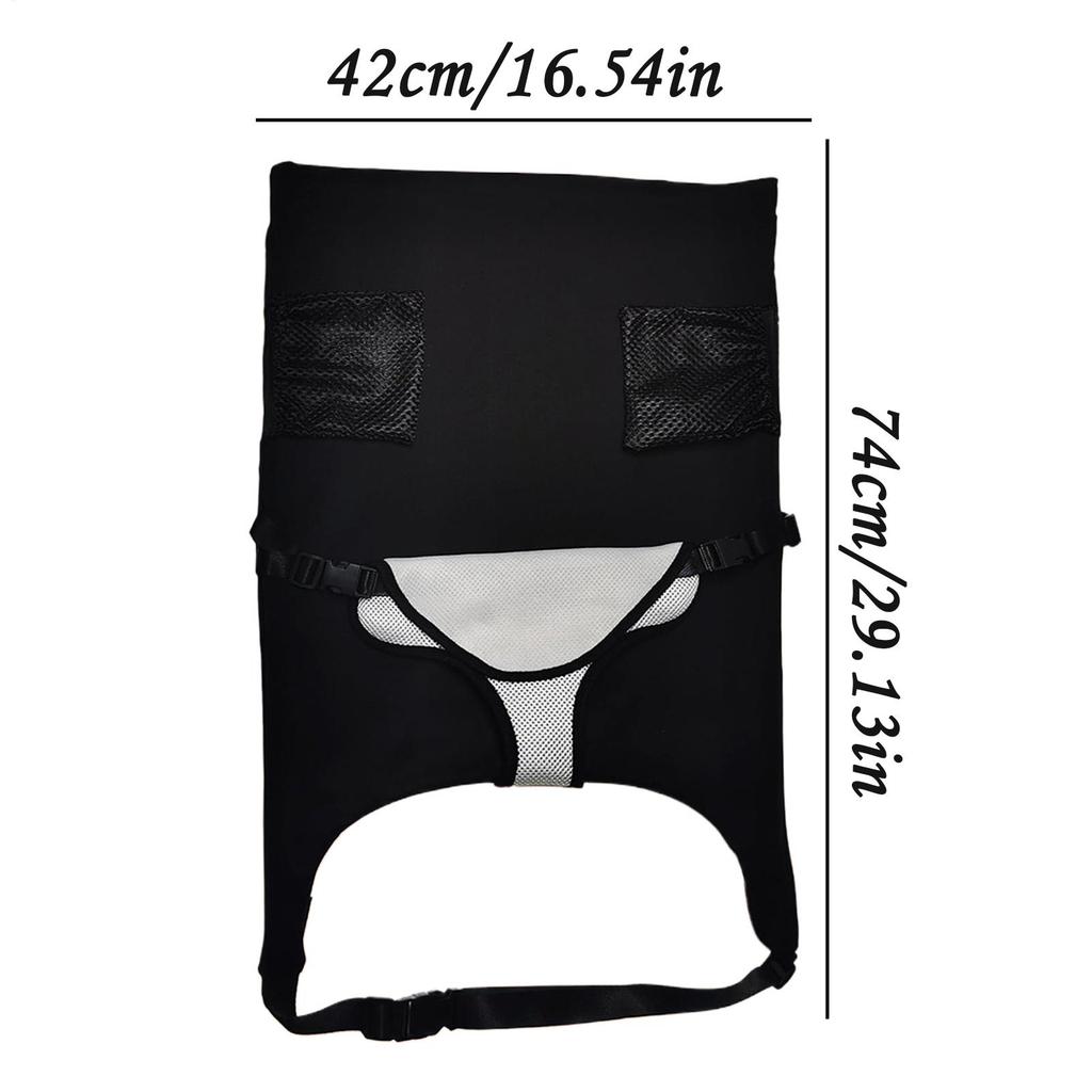 Kids Travel Airplane Bed Portable Plane Seat Foot Rest Extender Breathable Comfort Hammock Must Have for Car Sleep Crib Toddler