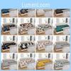 Eco-friendly Printed Elastic Sofa Seat Cushion Cover With Soft Fabric For Family Comfort