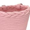 Kids Bike Basket Bicycle Front Handlebar Cloth Rope Storage Portable Tricycle