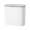 Space Saving Cabinet Trash Bin Motion Sensor Can, Wall Mounted Narrow Gap Garbage with Touchless Kitchen Container Automatic Open Lid, Hands Free for