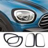 Car Eyebrow Head light Taillight Frame Rear Lamp Ring Cases Housing For Mini Cooper S JCW F60 Countryman Car Styling Accessories