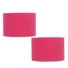 2PCS Athletic Kinesiology Tape 5cm Width 5m Length Muscle Sticker Protector for Fitness Badminton Rose Red