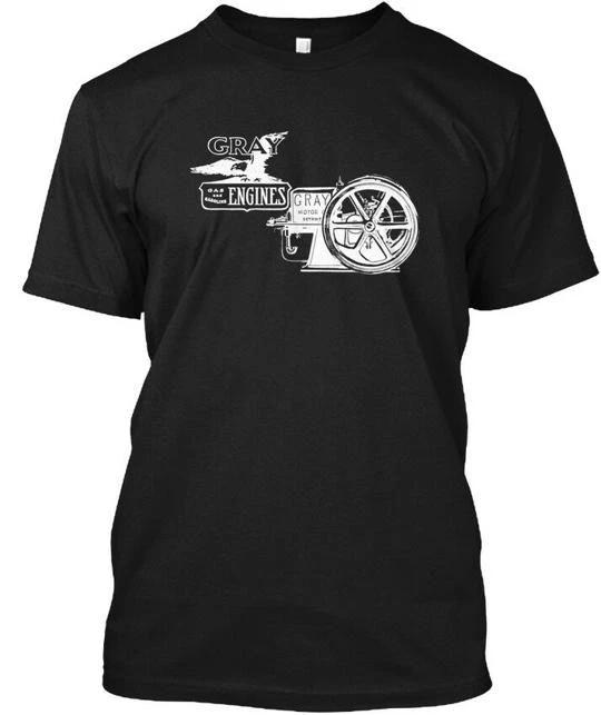 

Gray Hit And Miss Gas Engines - Tee T-Shirt Made in the USA Size S to 5XL 4XL