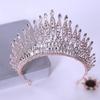 Luxury Rhinestone Tiara: European & American Pageant Headband for Car Shows, Weddings, and Models