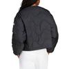 Adidas Fashionable Simple Warm Loose Cotton Jacket Women Outerwear Black JJ1194