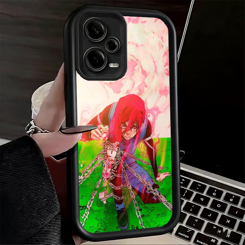 Phone Case for Xiaomi Redmi Note 15 14 13 Pro Plus Blue L-Lock Chigiri Hyoma Shell 12S 11 11S 11T 5G 14S Soft Silicone Funda