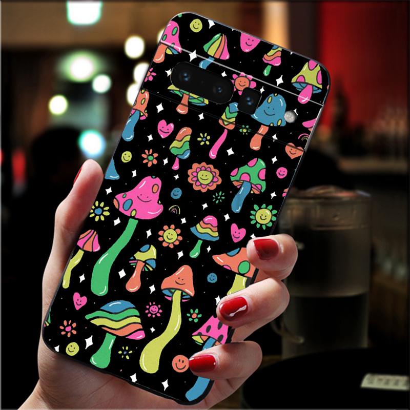 Etui na telefon do Google Pixel 10 9 Pro XL 9A 8 7 6 Pro Pixel 8A 7A 6A Pixel 8 7 6 5 Etui z grzybami