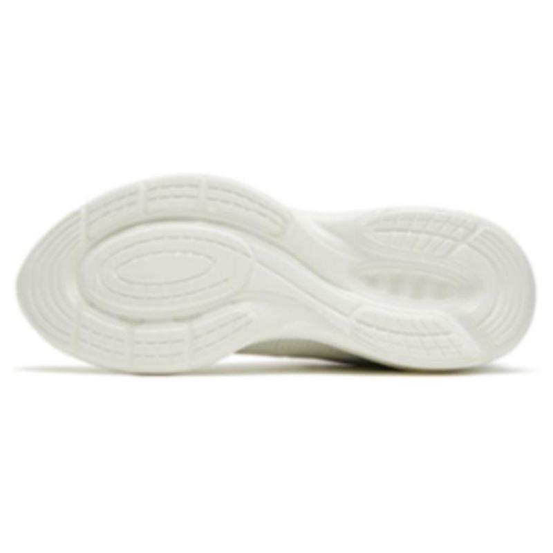 Anta Nebula Cushioning Slip Resistant Abrasion Resistant Low Top Casual Running Shoes Men's White Gray Green Sneakers 912445571-1