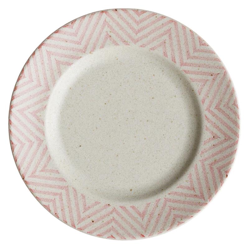 Ru Han Japanese Ceramic Straw Hat Dinner Plate