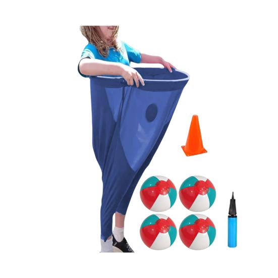 Hra na dvorek Granny Pants Set Obří venkovní hry s míči a kužely Zábavné trávníkové hry pro rodinná setkání, večírky, pikniky