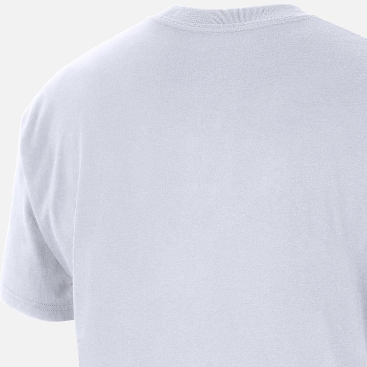 Nike Courtside Los Angeles Lakers Alphabet Print Crew Neck T-Shirt Men Tops White DR6301-100