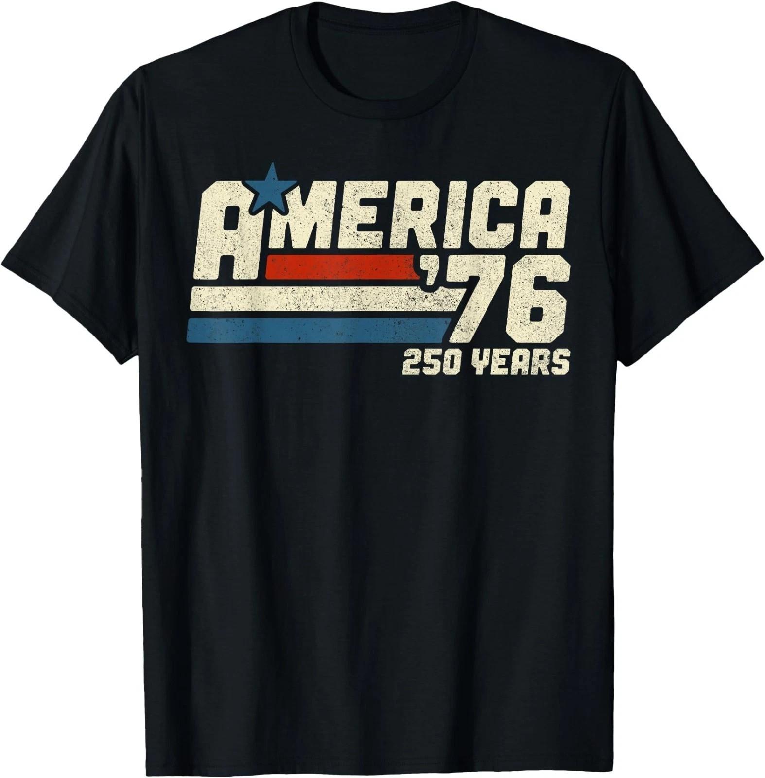 America Retro 250 Years 250th Anniversary USA 1776 2026 BLACKT-Shirt Unisex T-Shirt XL