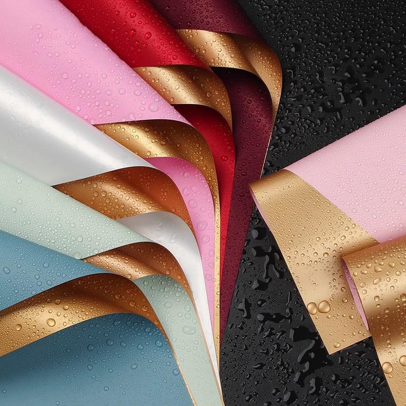 

Цветочная упаковочная бумага для букета, цветочная подарочная упаковка, ремесло своими руками, корейская водонепроницаемая свадебная цветочная бумага, многоцветная mixed 20sheets