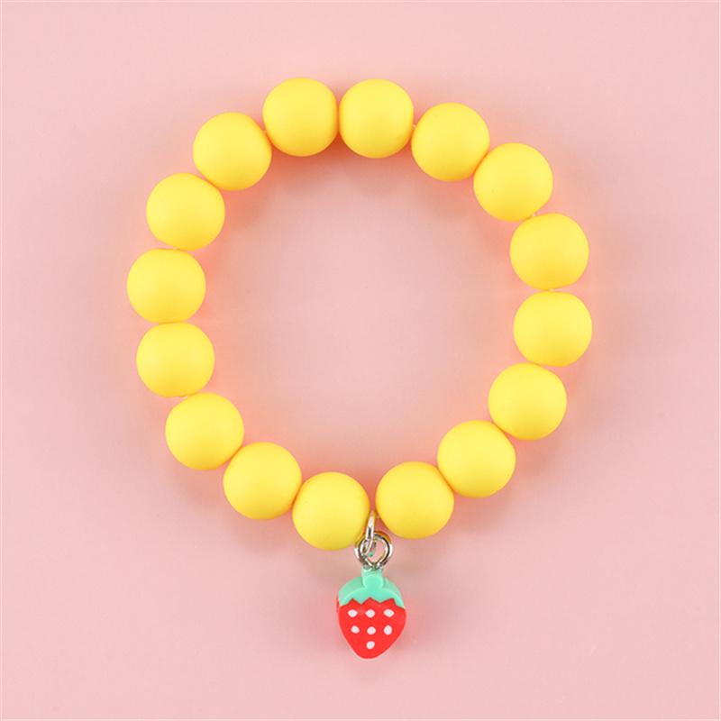 Makersland Cute Popcorn Beads Bracelet Friendship Glass Bracelets For Girls Star Moon Cloud Flower Zircon Accessories Wholesale
