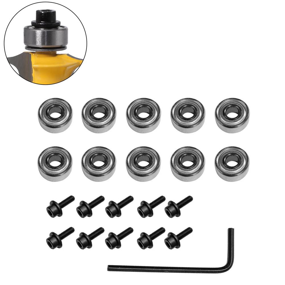 Oberfräser-Lager 12,7 mm Oberfräser-Aufsatz Montiert