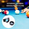 Billiard Chalk Container Caps Pool Cue Chalk Box Cue Tip Chalk Holder Aluminum Billiard Chalk Holder, Pool Chalk Holder