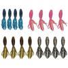 16 Pcs Plastic Shrimp Fishing Lures Lures Fishing Lure Artificial Bait