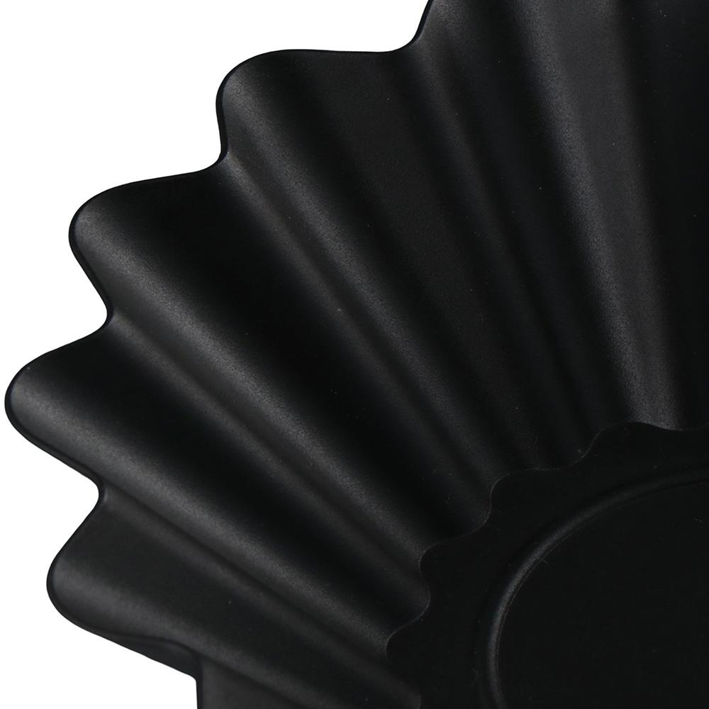 Plastový podnos na kávová zrna Černý prezentační podnos Servírovací podnos Talíř Pražená kávová zrna