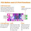 Type C Voltage Current Tester Double Input PD3.1 28V Starts & Multifunctional Power Detectors Suitable for Factory Test