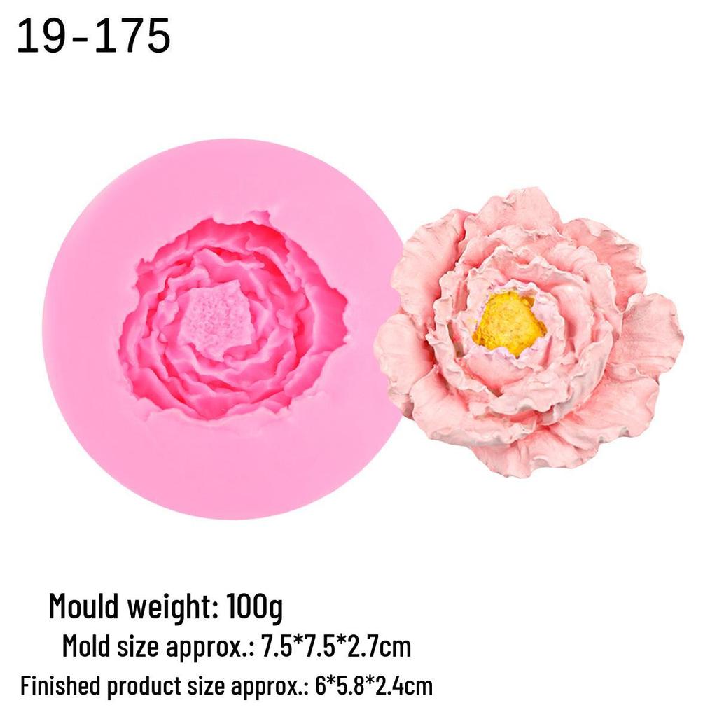 DIY Flower Decoration Silicone Mold for Cake & Clay Craft