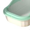 Cat Litter Box Open Top Pet Tray Easy to Clean Anti Splashing Pan Potty Toilet Bedpan