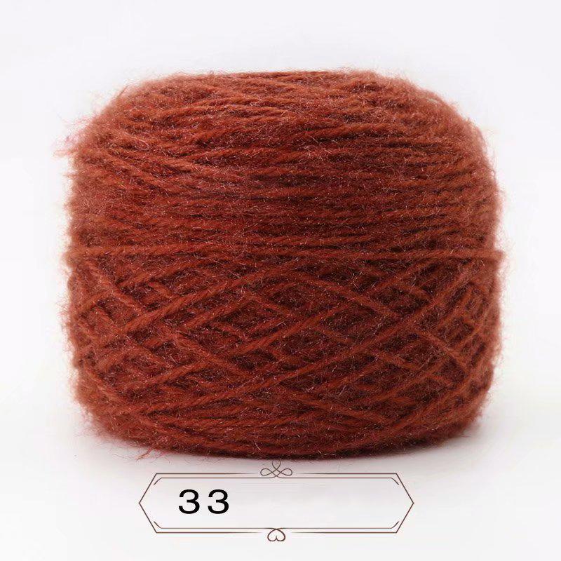 150g/míč Veverka Kašmírová příze Sametová nit v silném šátku z domácího tkaného klobouku Světlé hedvábné zlato