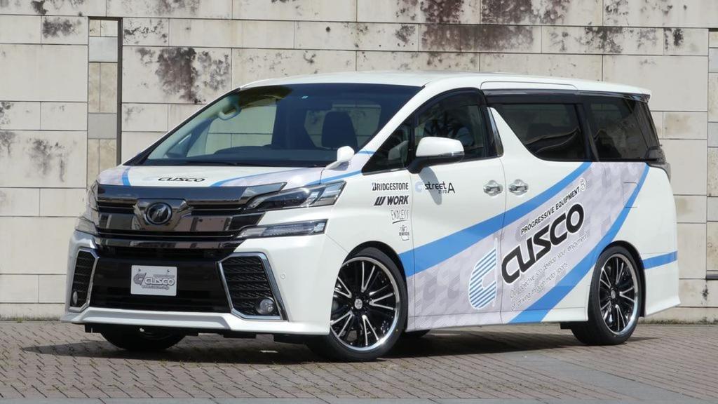 CUSCO Power Brace for Toyota 990 492 FS (Front Side) Alphard/Vellfire (30 Series), 2WD, 2.5L,