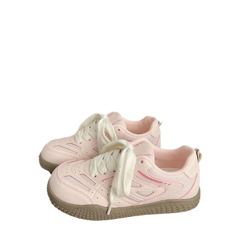 Women S Breathable Soft Sole Non Slip Casual White Sneakers For Students
