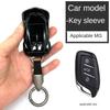 ABS Car Remote Key Cover Case Holder Shell Car Model Protector Chain Fob For MG New ZS EV MG4 MULAN eHS MG5 MGi5 MG6 EZS 2024