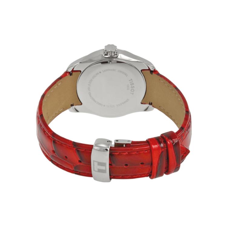 Tissot Kutu Collection Quartz Horloge Dames 32mm Wit Wijzerplaat Roestvrijstalen Kast T035.210.16.011.01