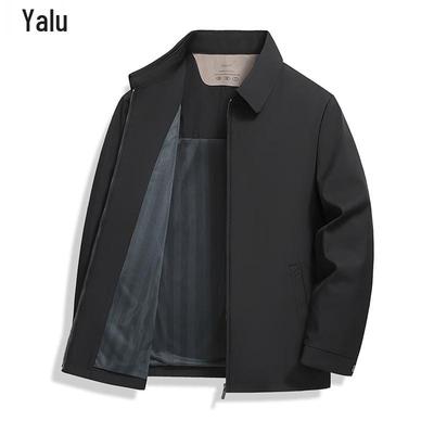 Yalu Herre Executive Anti-rynke Jakke med Rever