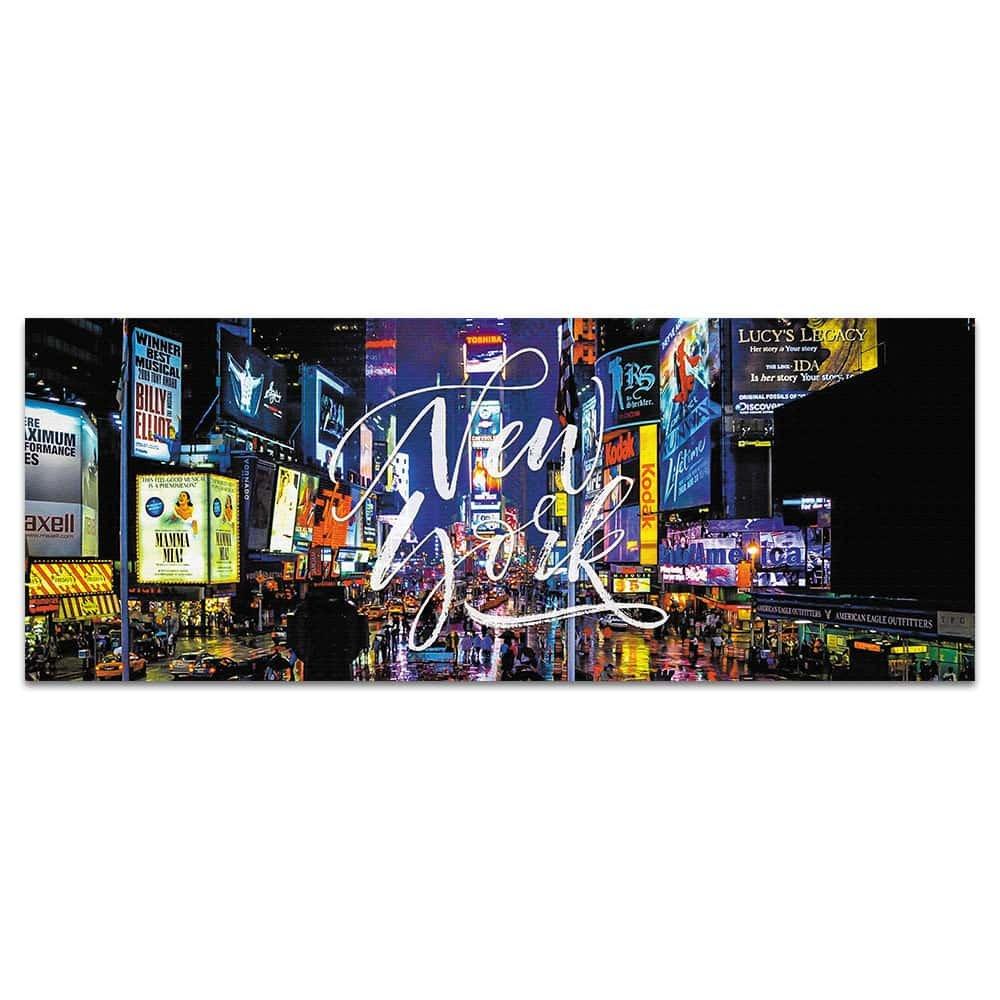 Art Deli New York Fabric Wall Art Panel, poht_w-1701-02, 30 x 78.5 cm, Made in Japan