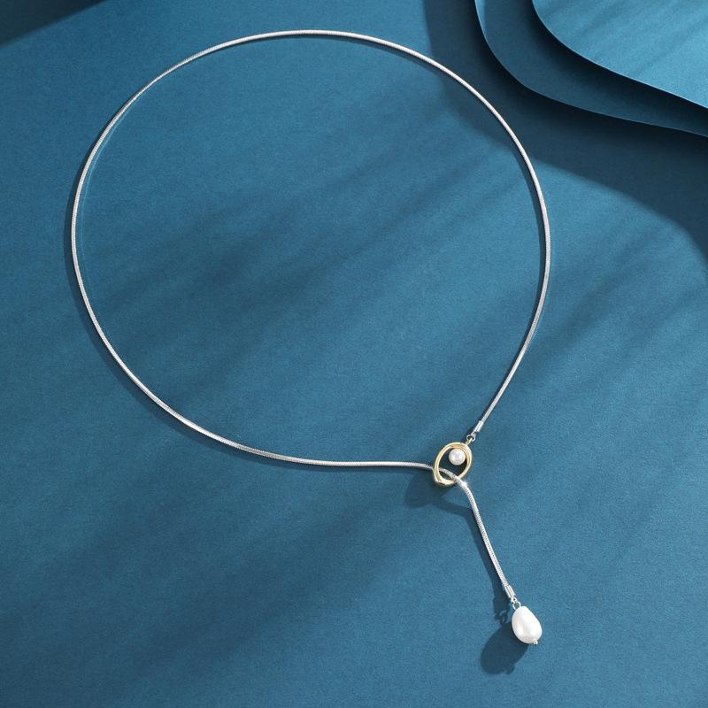 Tassel Pearl Necklace 2024 Sweater Chain Light Luxury Premium Pendant Women'S Jewelry Jewelry Accessories
