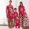 Passende Familiensets mit Weihnachtsmotiven, Langarmshirts und Hosen