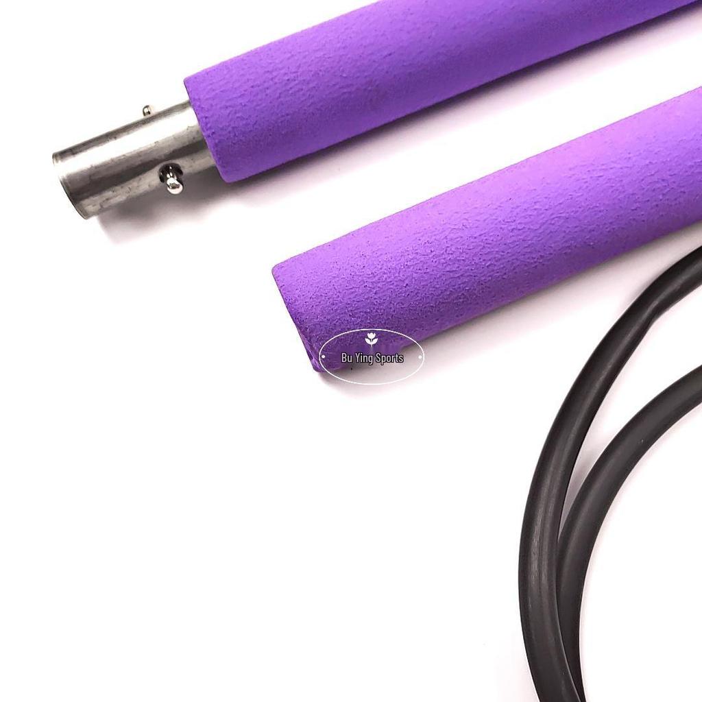 Adjustable Pilates & Yoga Resistance Band with Bar - Home Back Stretch & Pull-Up Trainer