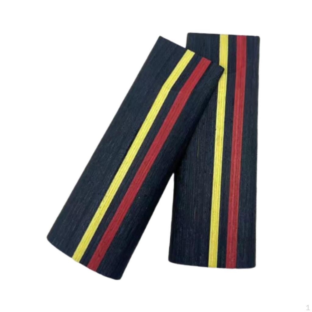 ,2Pcs Table Tennis Paddle Handle, Racket Professional Solid Wood Pong