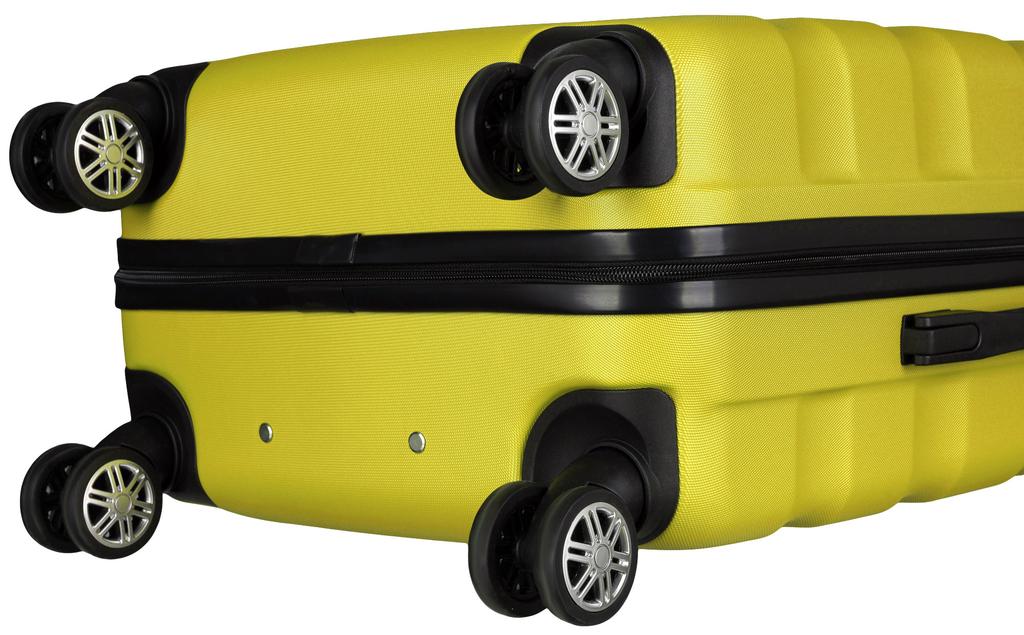 PTN 5806-W-S-6195 Yellow Suitcase