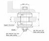Moulding Truck Engine Mounts Silent Blocks Feet Rubber Mounts Shock Absorber Vibration Damper Isolator