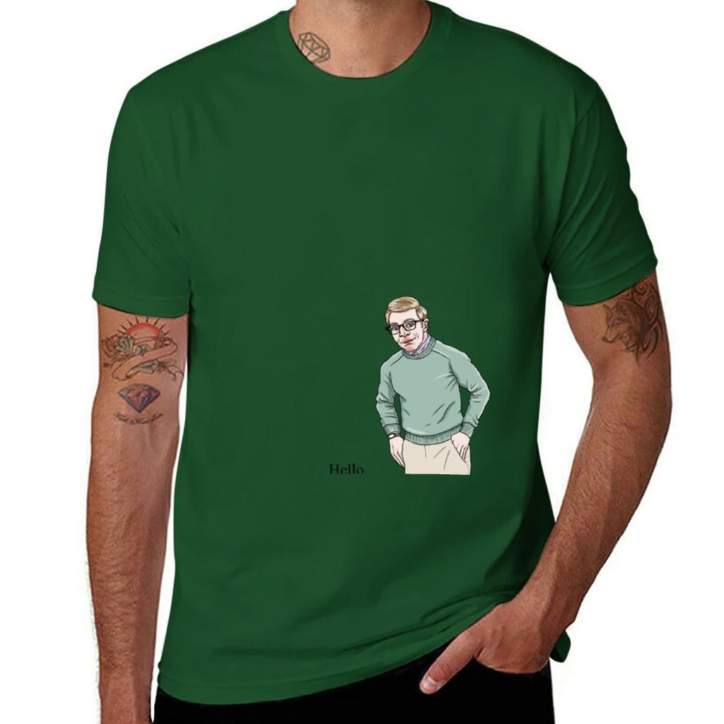 Hello My Name Is Joe Pera TShirt Boys Whites Funnys Anime Short Sleeve Tee Slim Fit T Shirts for Men