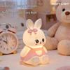 Charming Bunny Silicone Night Light - Cute Desk Lamp & Bedside Companion for Kids