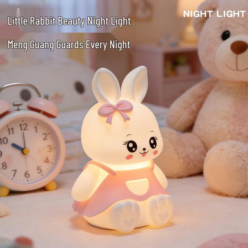 Rechargeable Cute Duck Silicone Night Light - Bedside & Atmosphere Lamp