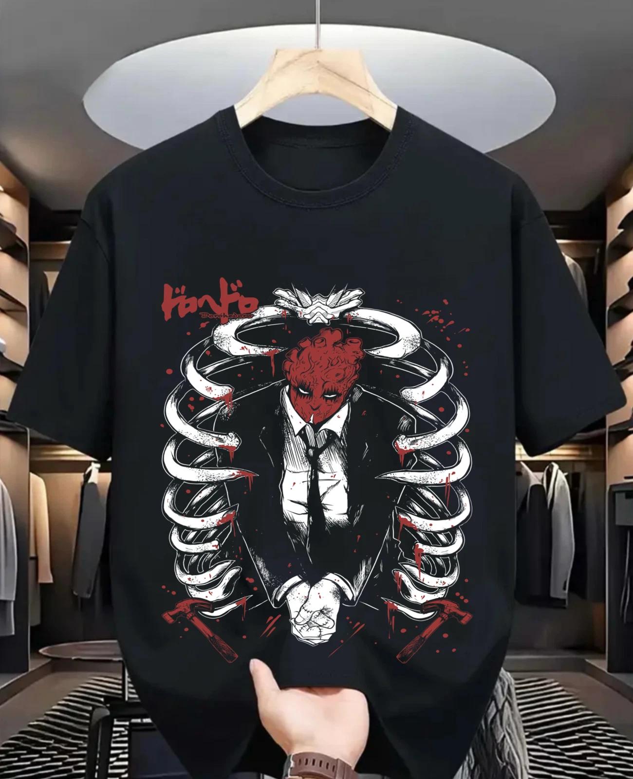 Рубашка Дорохедоро Футболка Каймана Футболка Никайдо Топ Ной Манга Син Аниме Футболка 4XL